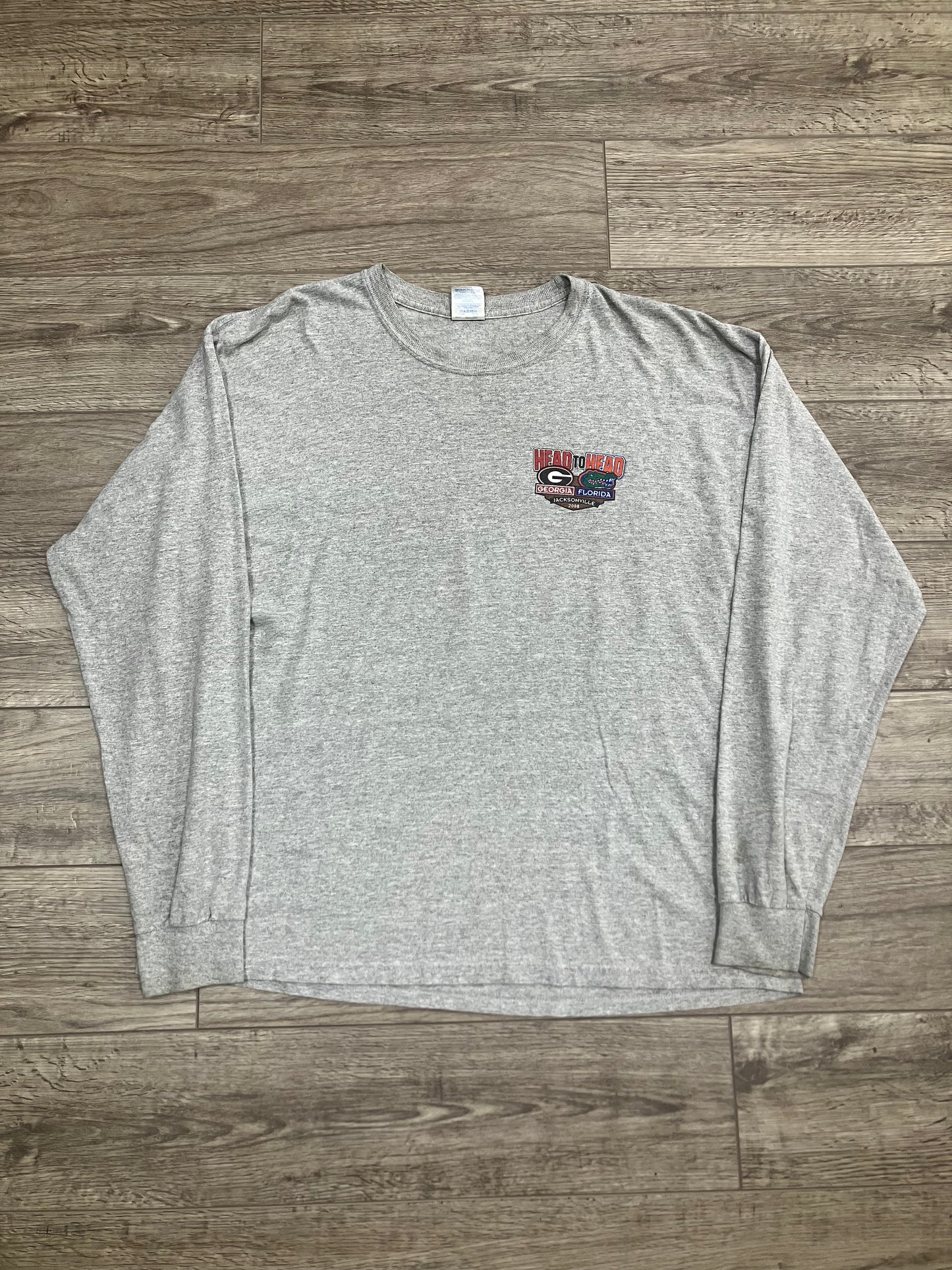 2008 Georgia vs Florida Long-Sleeve Tee Size XL