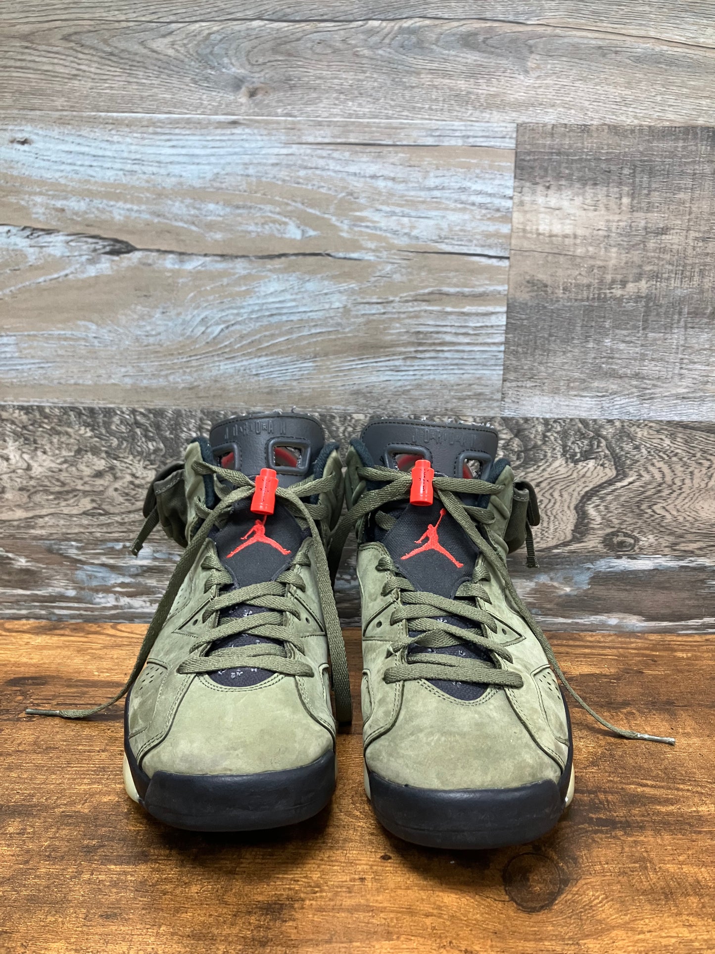 Travis Scott Air Jordan 6 Olive 8