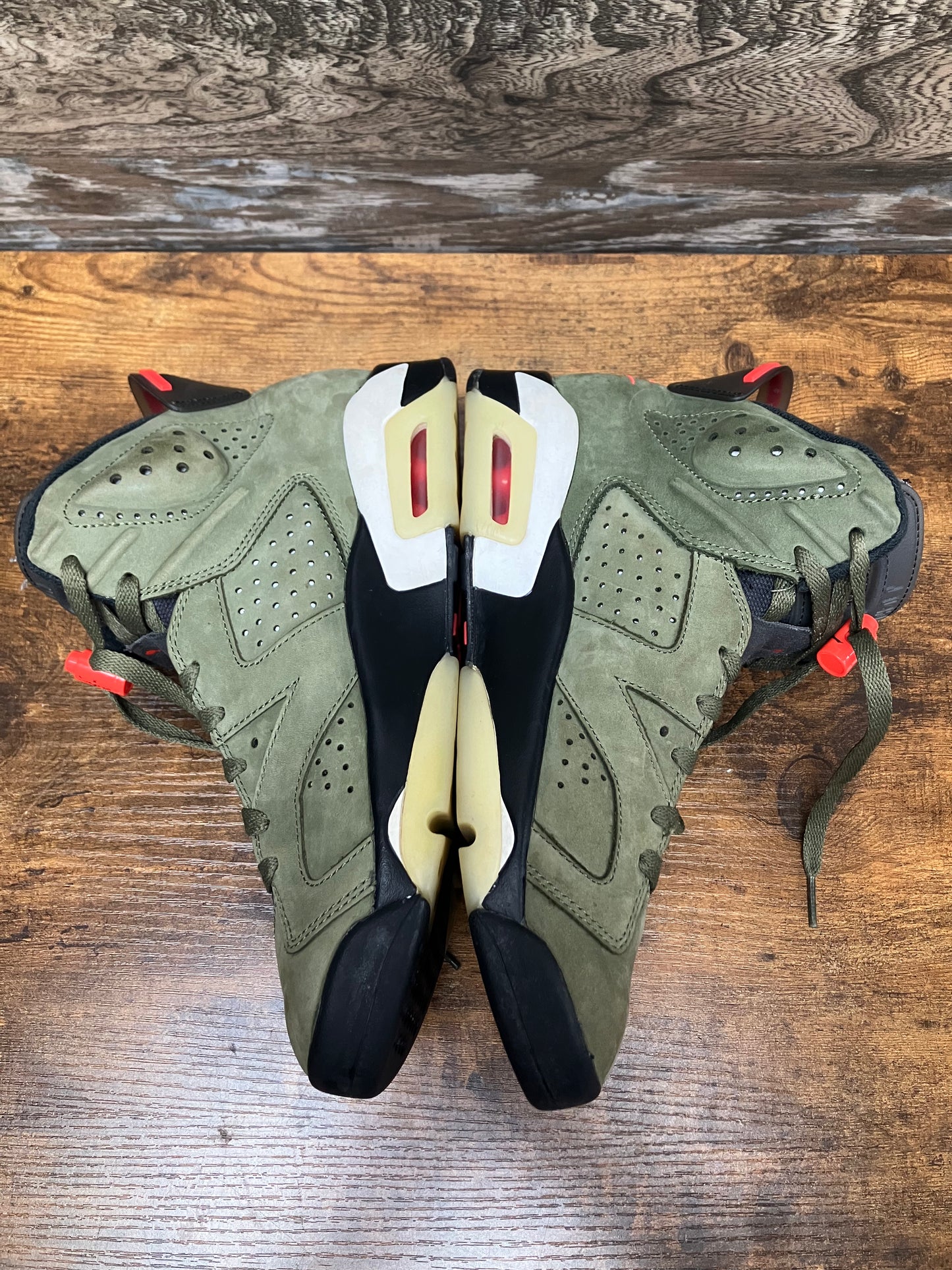 Travis Scott Air Jordan 6 Olive 8