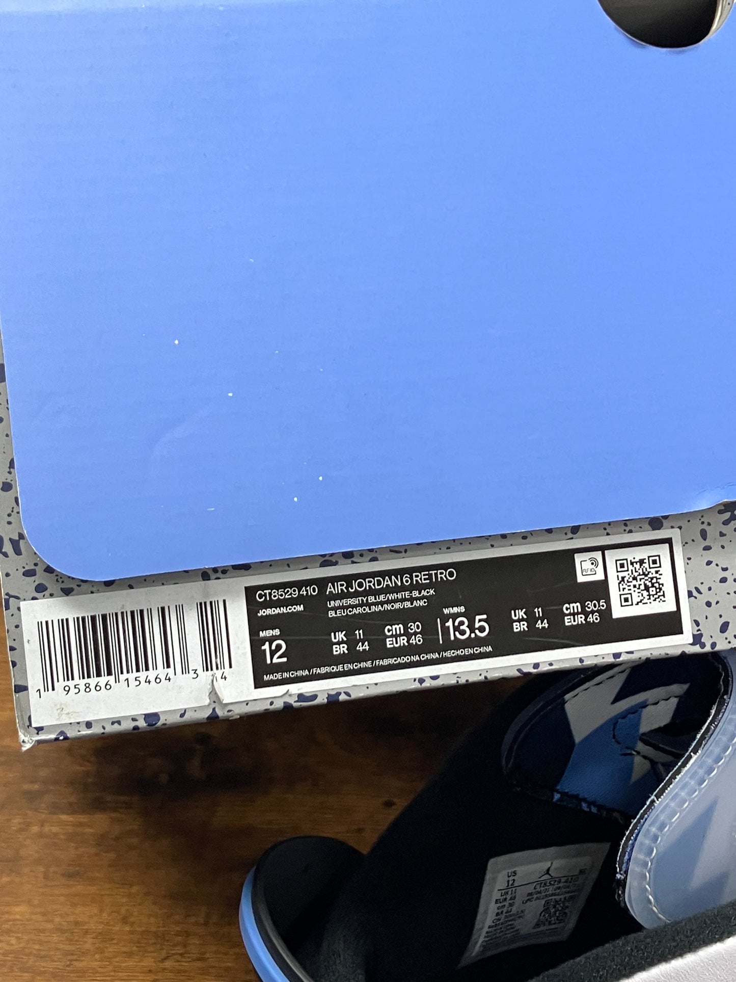 12-Air Jordan 6 UNC