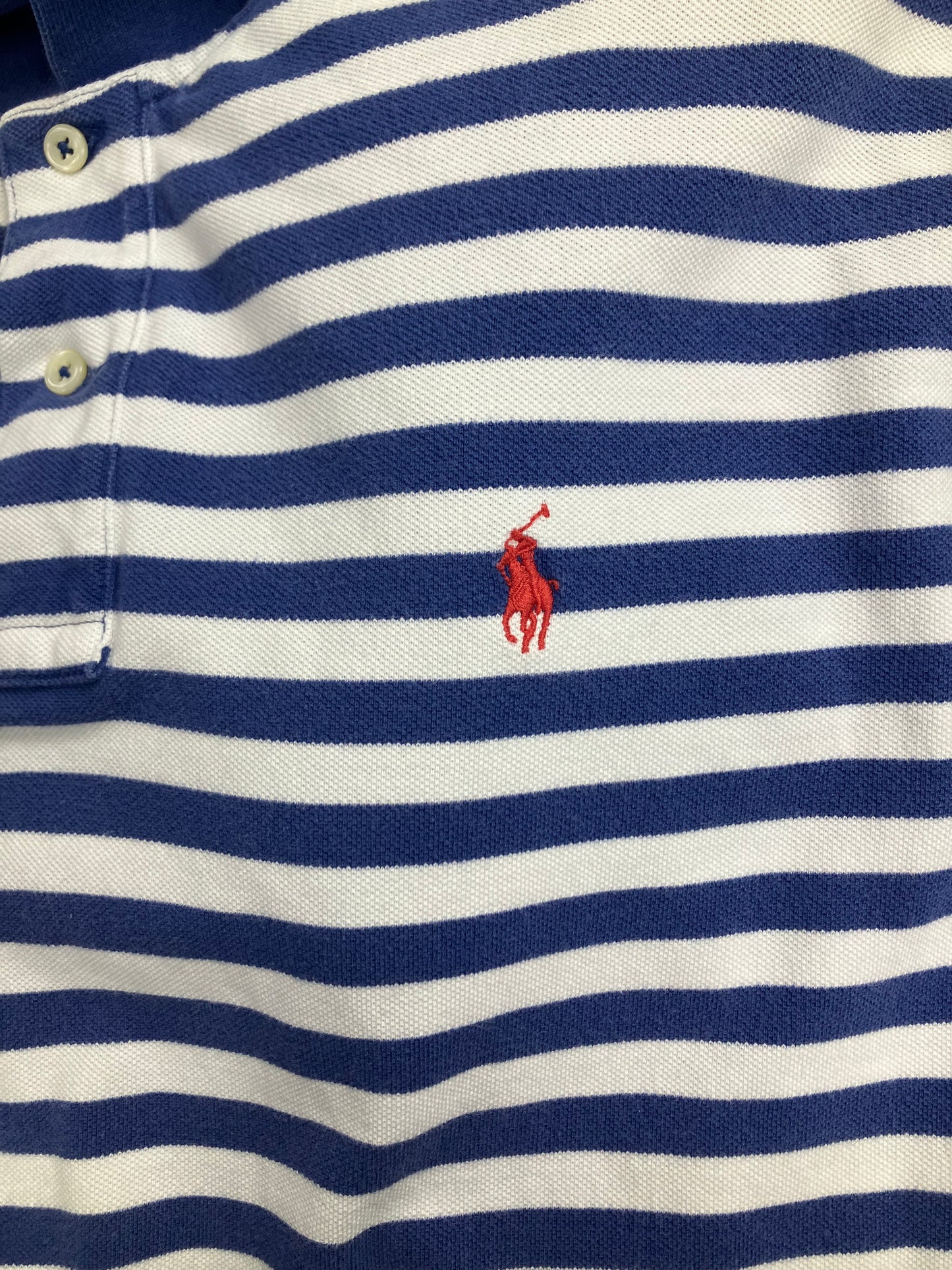 XL-Ralph Lauren Polo blue/white stripes