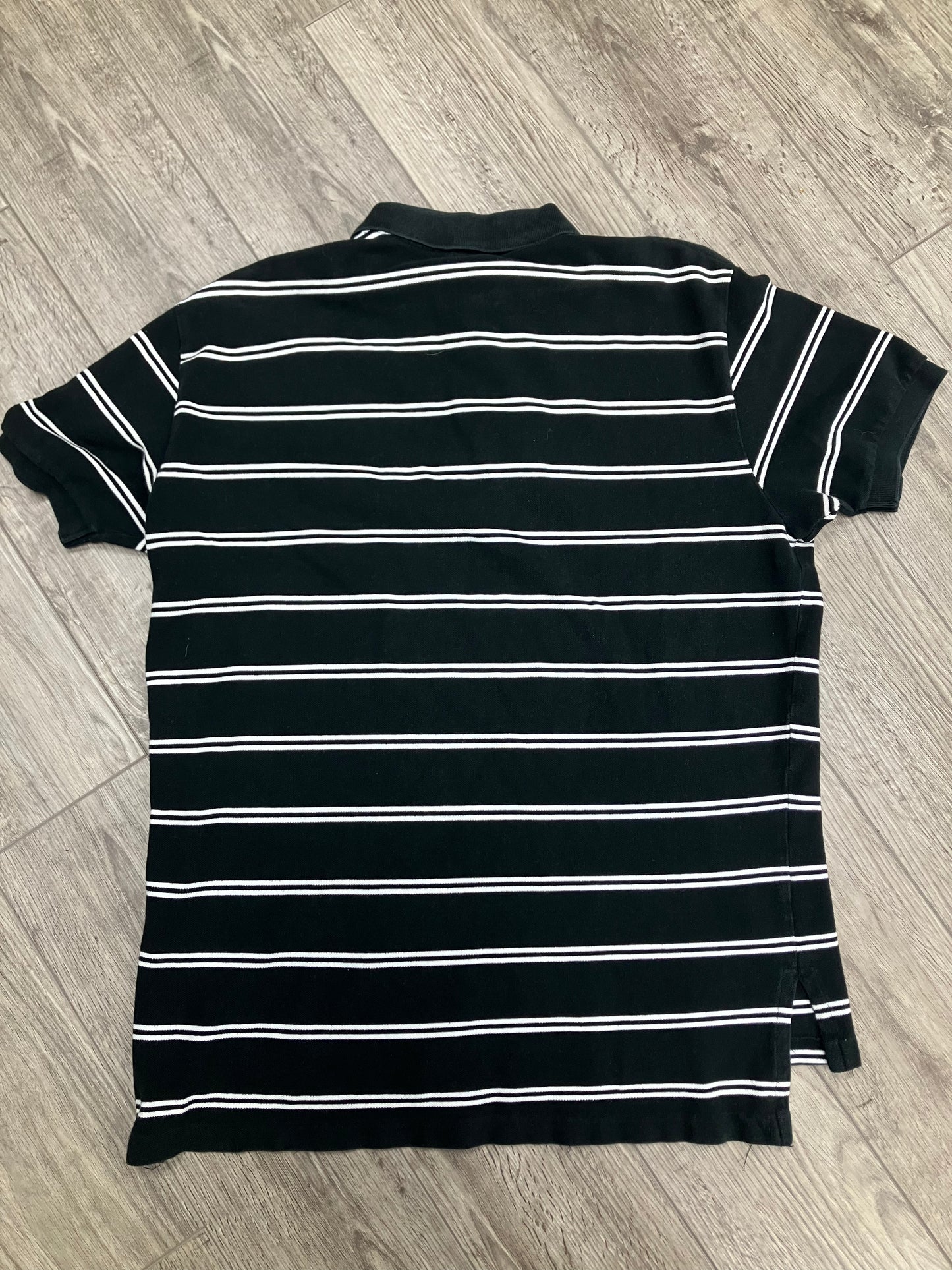 L-Ralph Lauren Polo black/White stripes