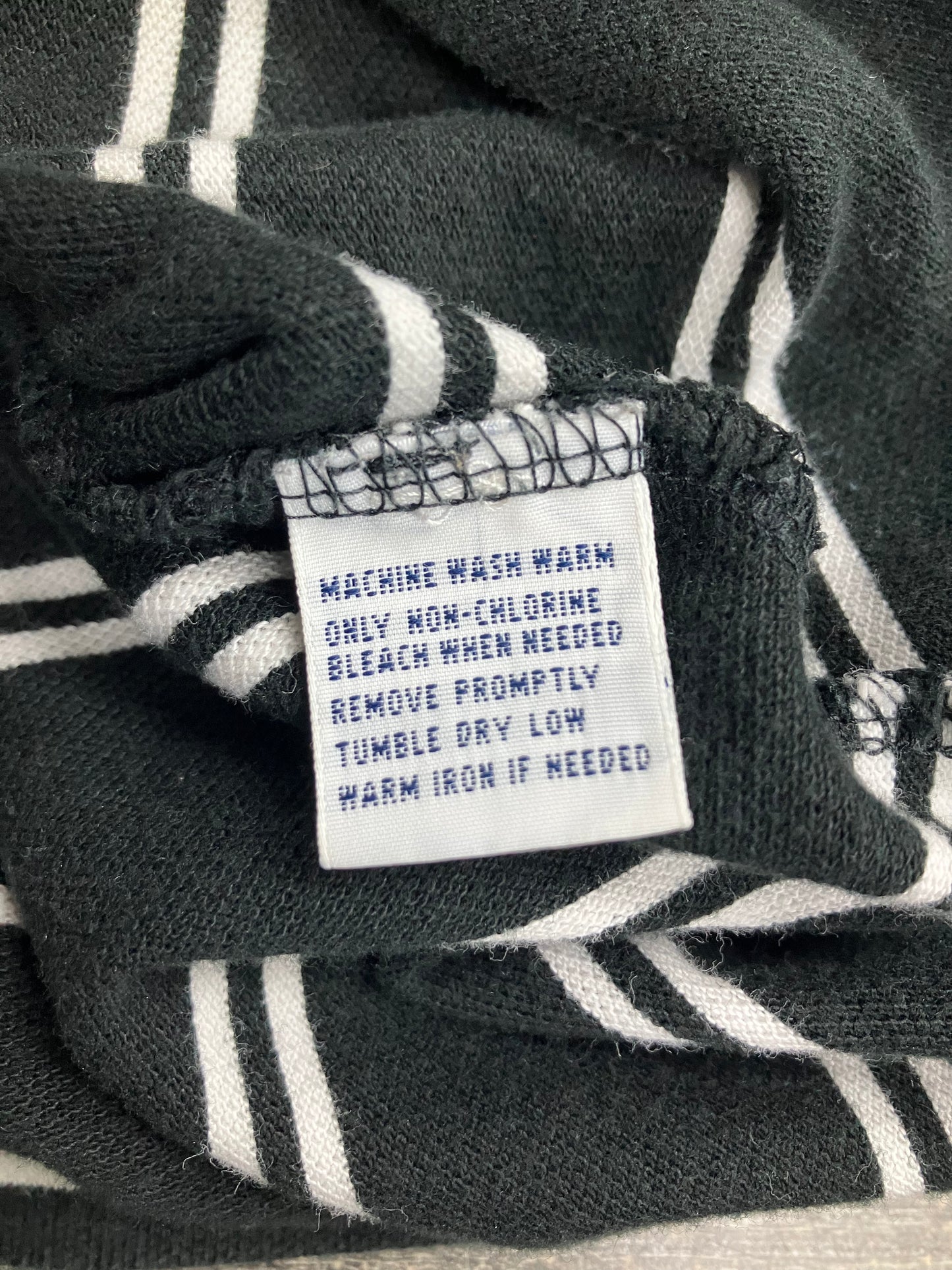 L-Ralph Lauren Polo black/White stripes