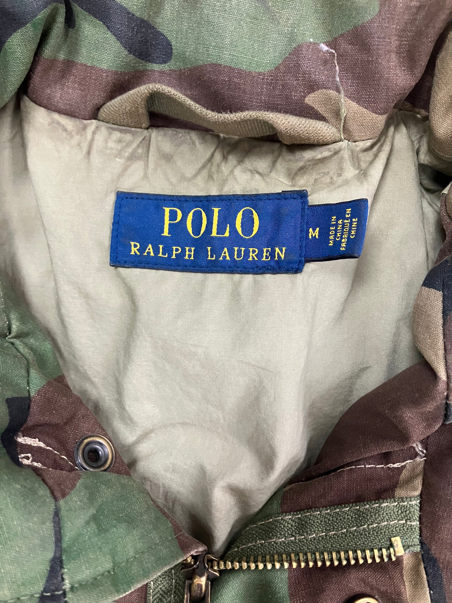 M-Polo Ralph Lauren Military Army Jacket