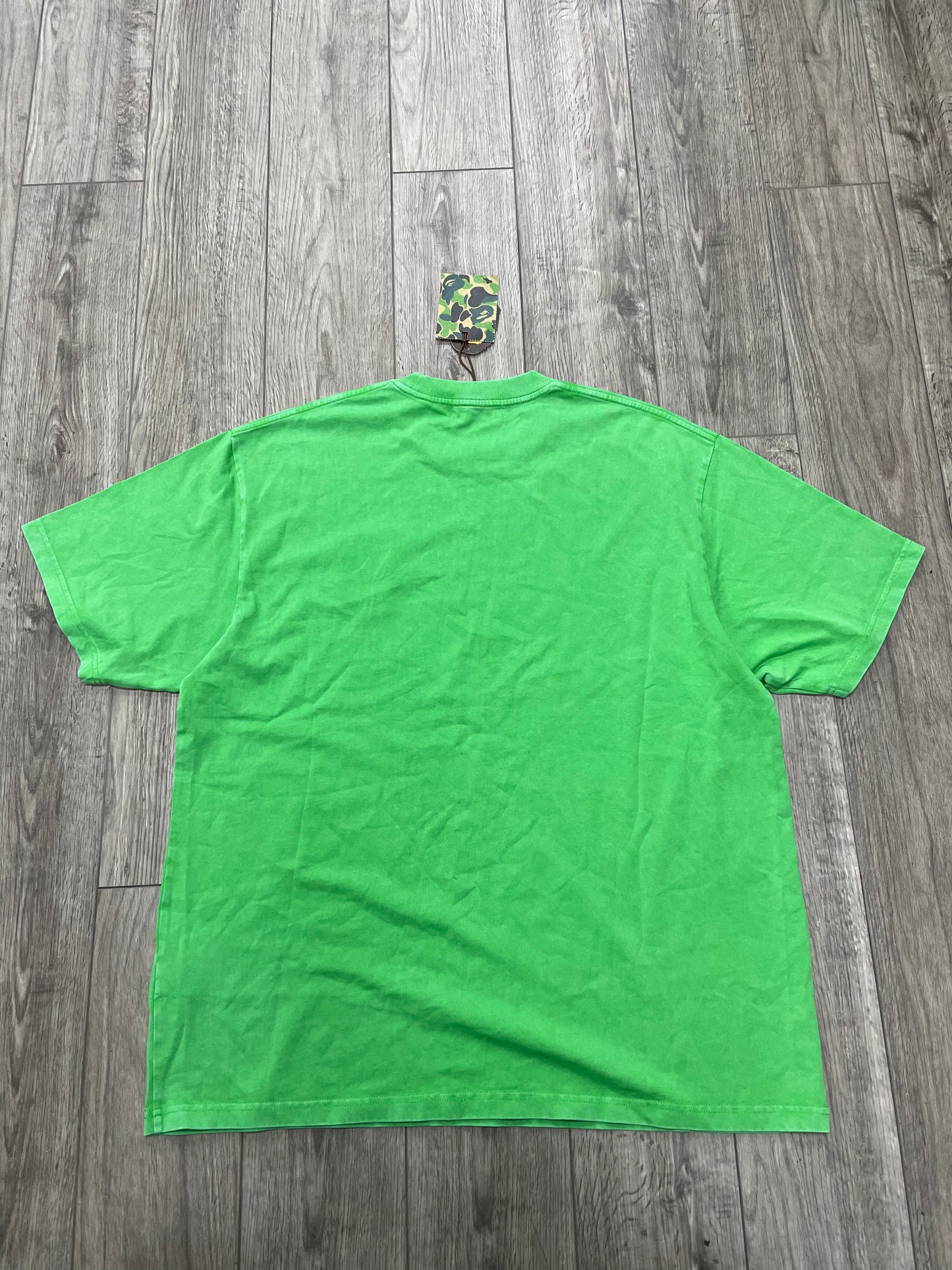 XL-BAPE Ape Head One Point Acid Wash Tee