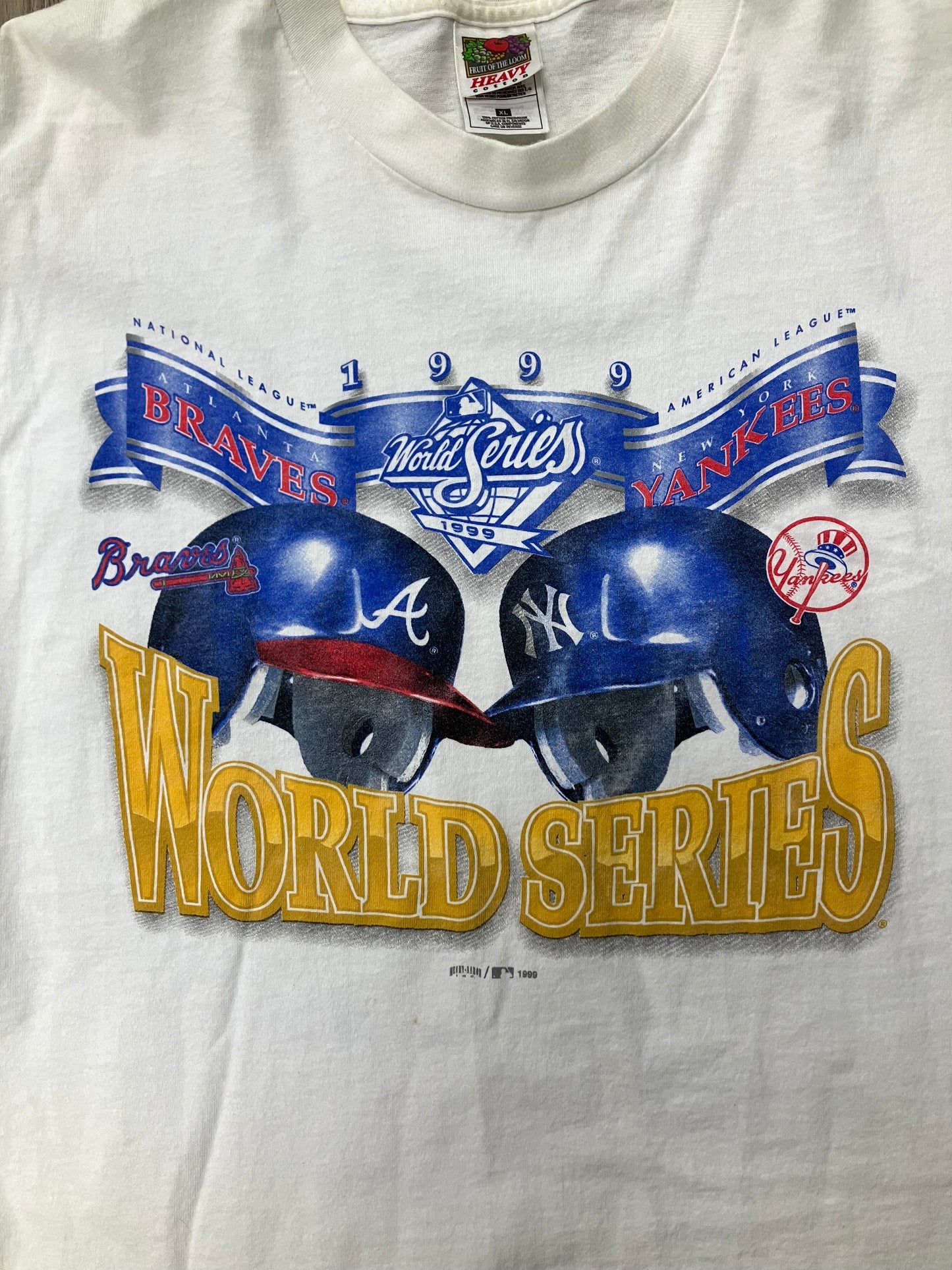XL-Braves VS Yankees 1999 Tee