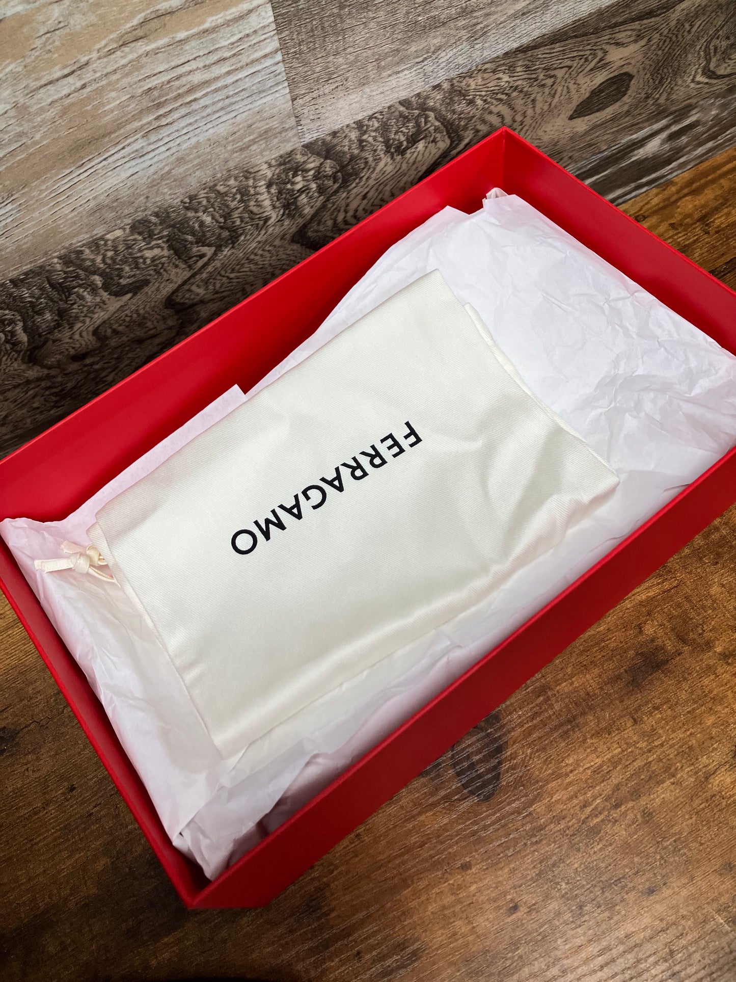 10/11-Ferragamo White Penny Loafer