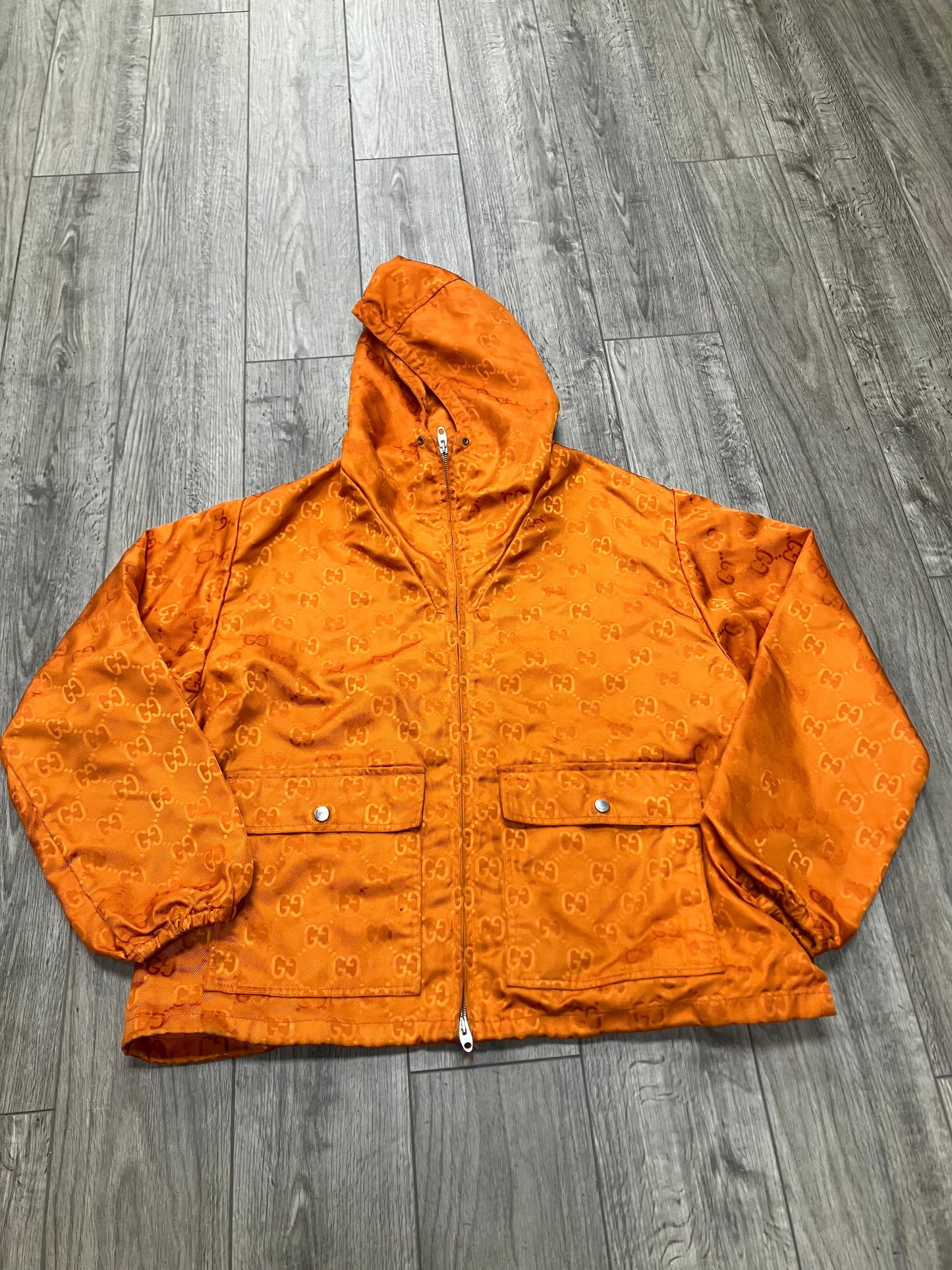 44/L-Gucci Off The Grid Parka Jacket