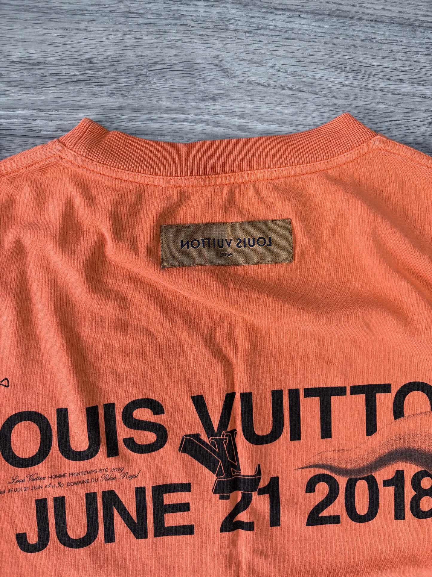 LV Équipe 2019 Show Invite Tee Sz S