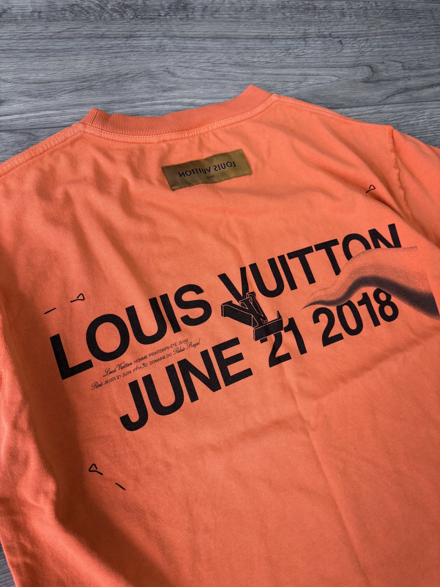 LV Équipe 2019 Show Invite Tee Sz S