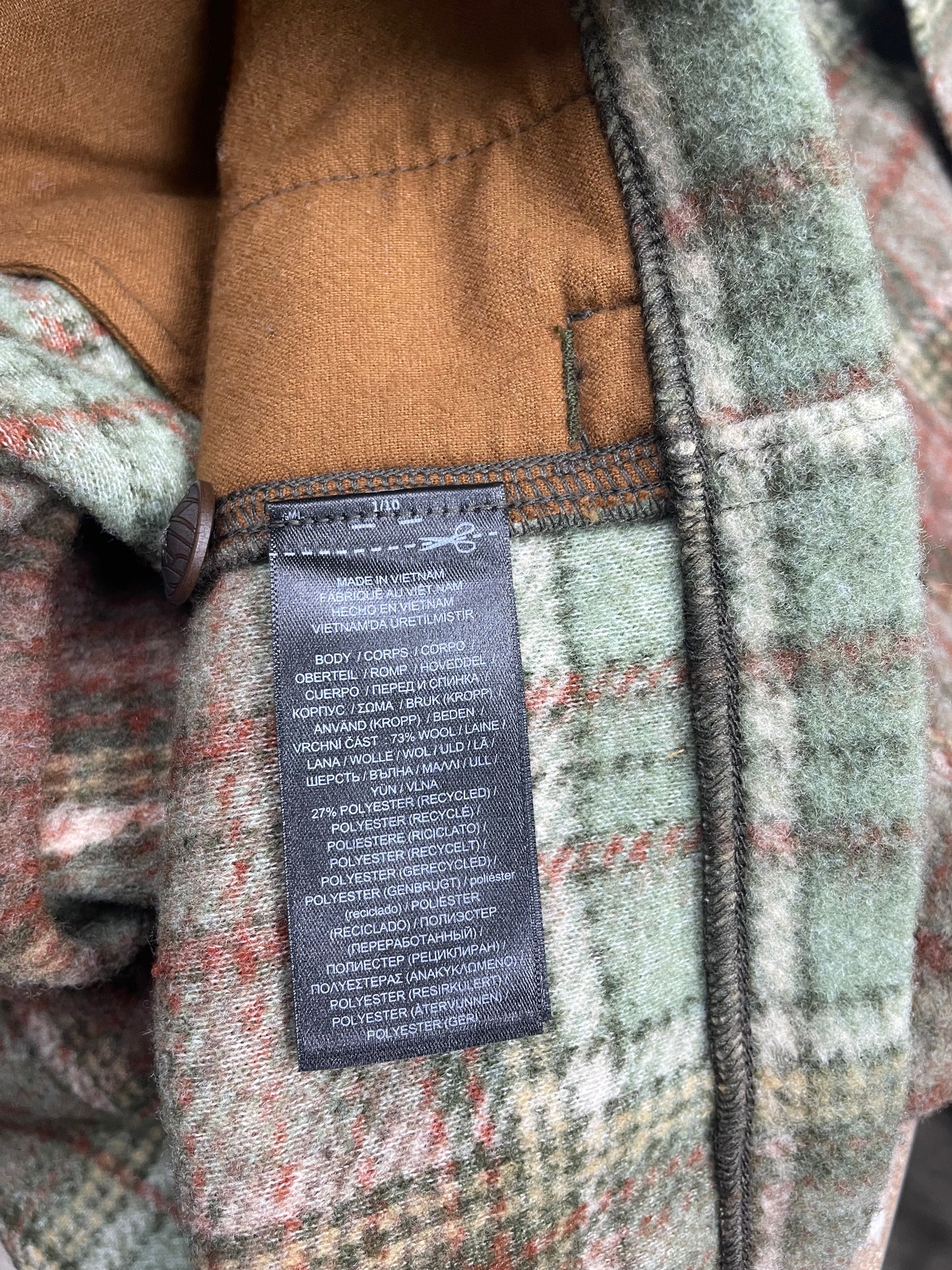 M-RRL Plaid Wool-Blend Workshirt