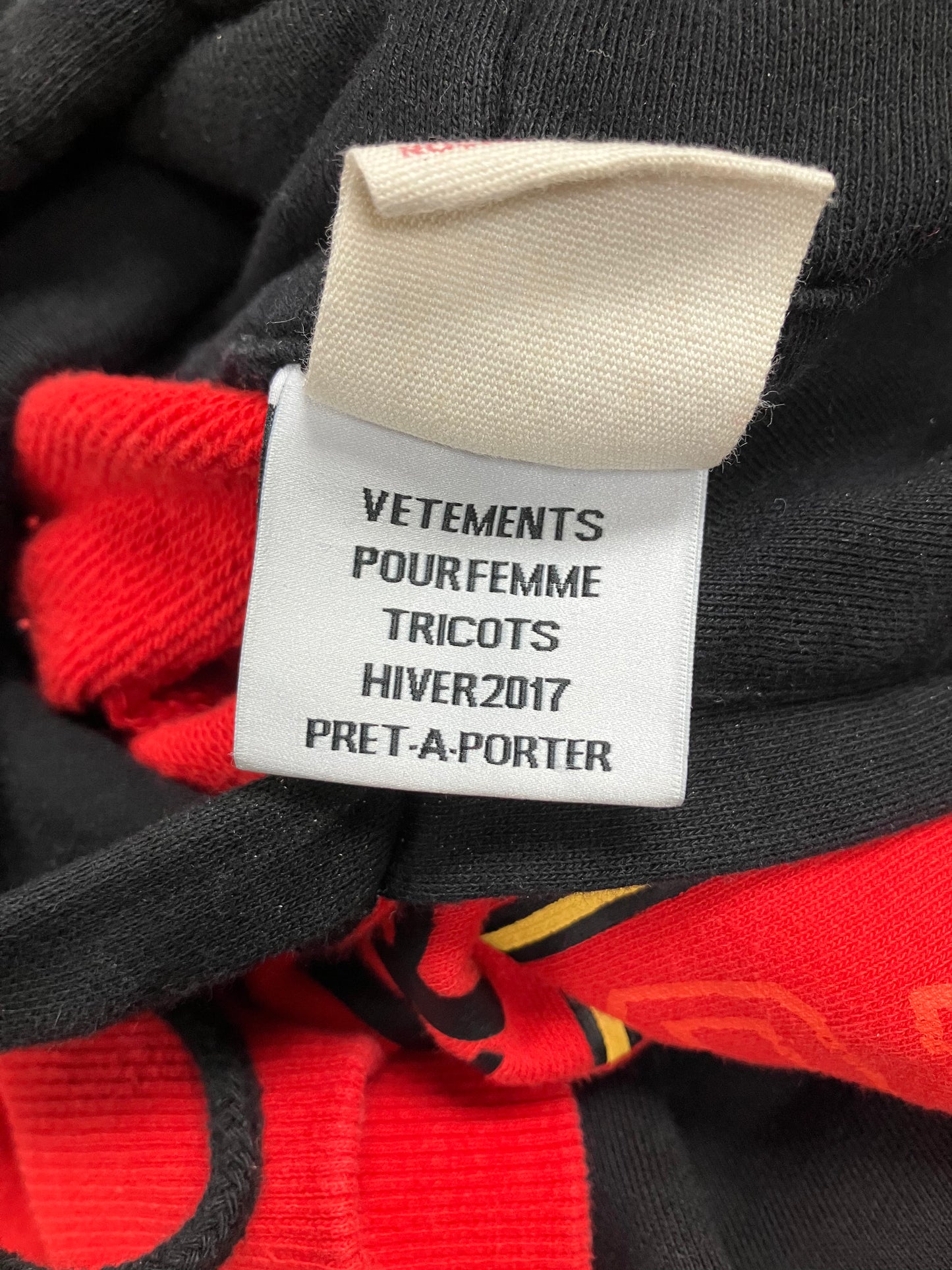 XS-Vetements X Champion Antwerpen Hoodie