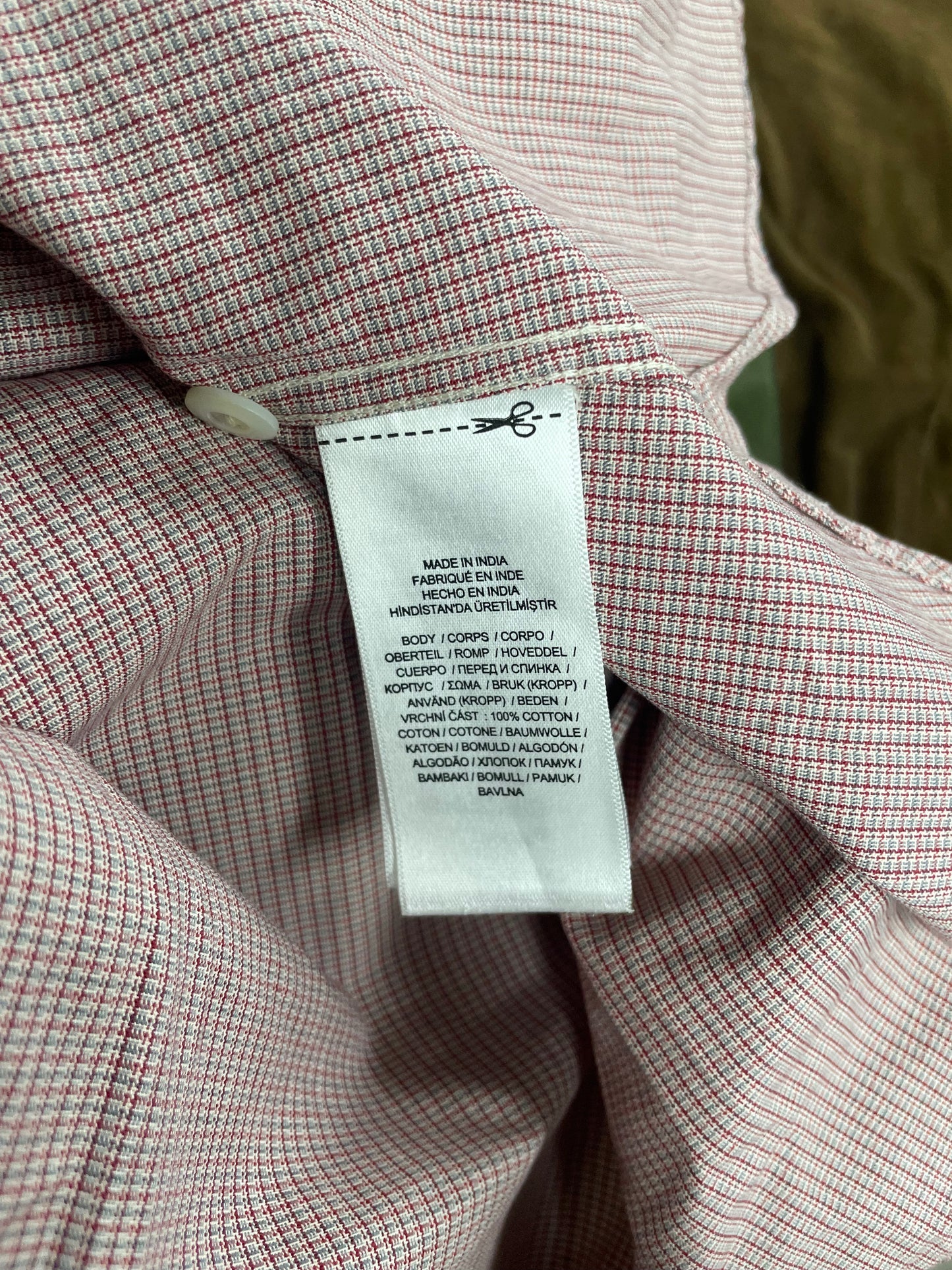 M-RRL Red Eli Dress Shirt