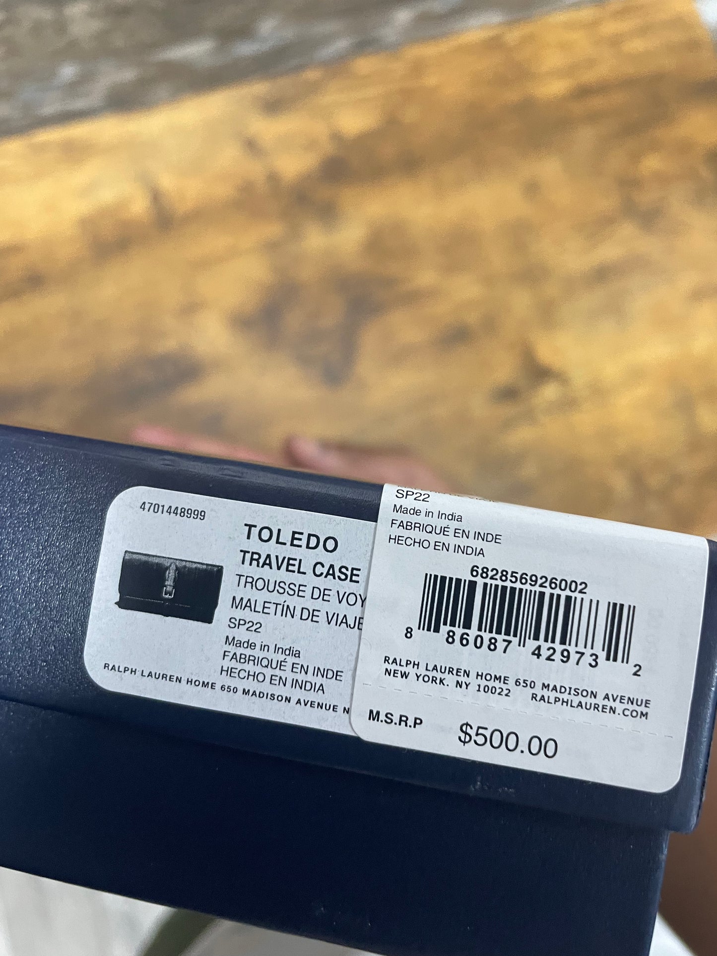Ralph Lauren Toledo Travel Case
