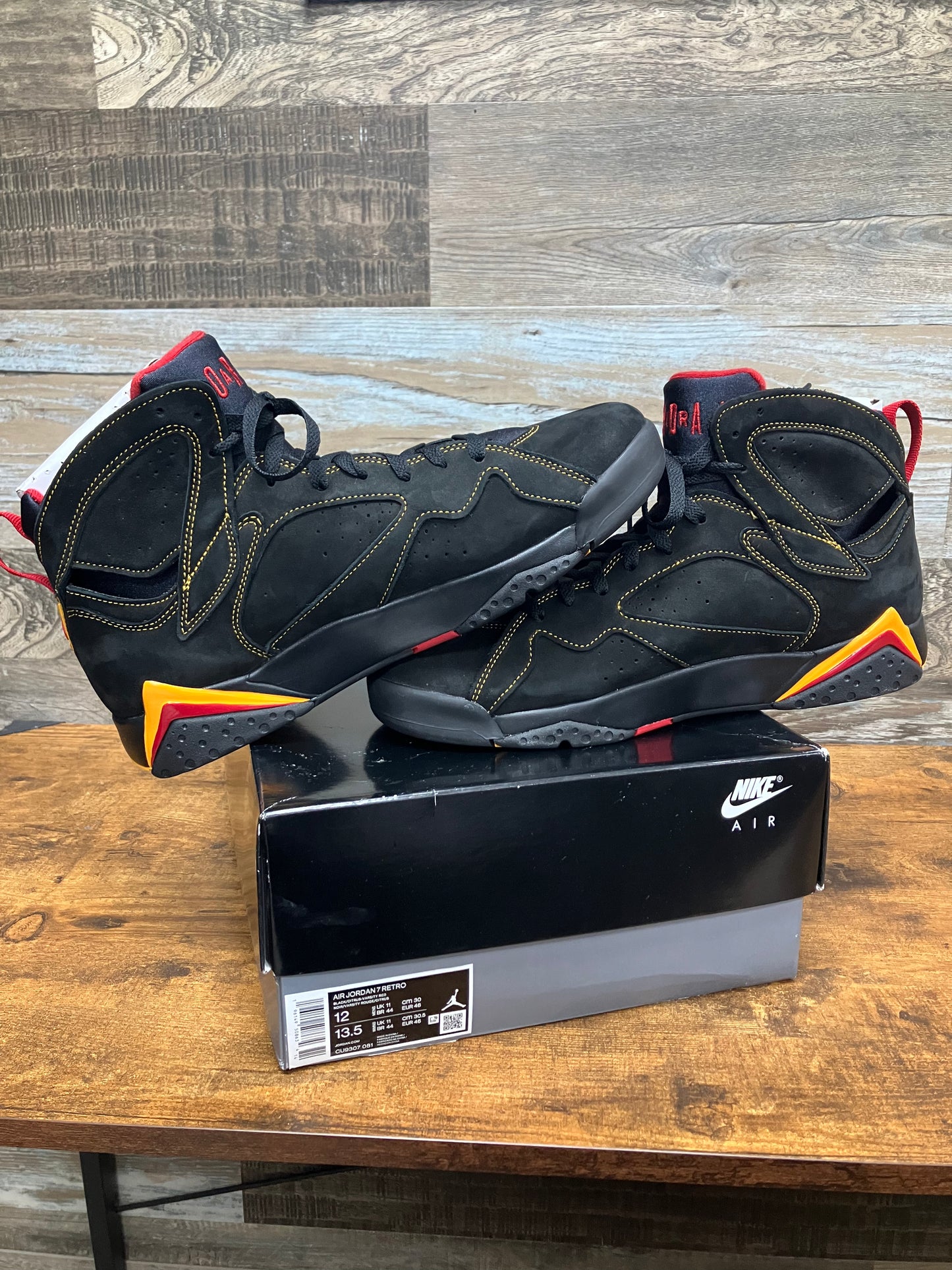 12-Air Jordan 7 Citrus