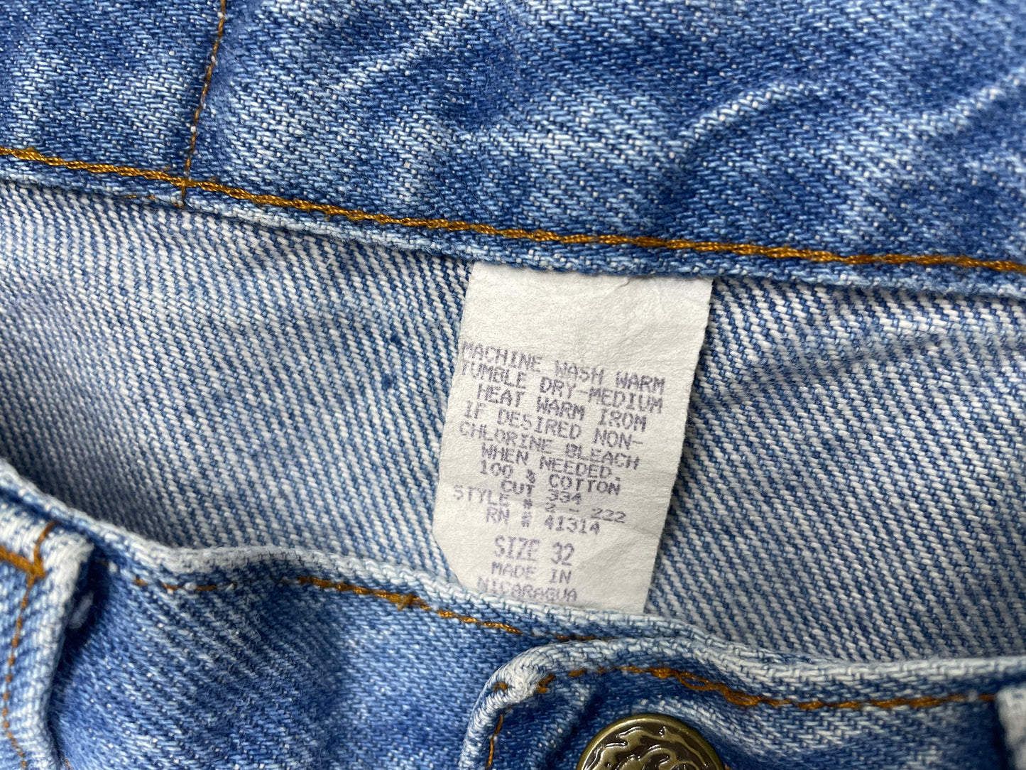 32-Vintage Atlanta 1996 Olympics Jean Shorts