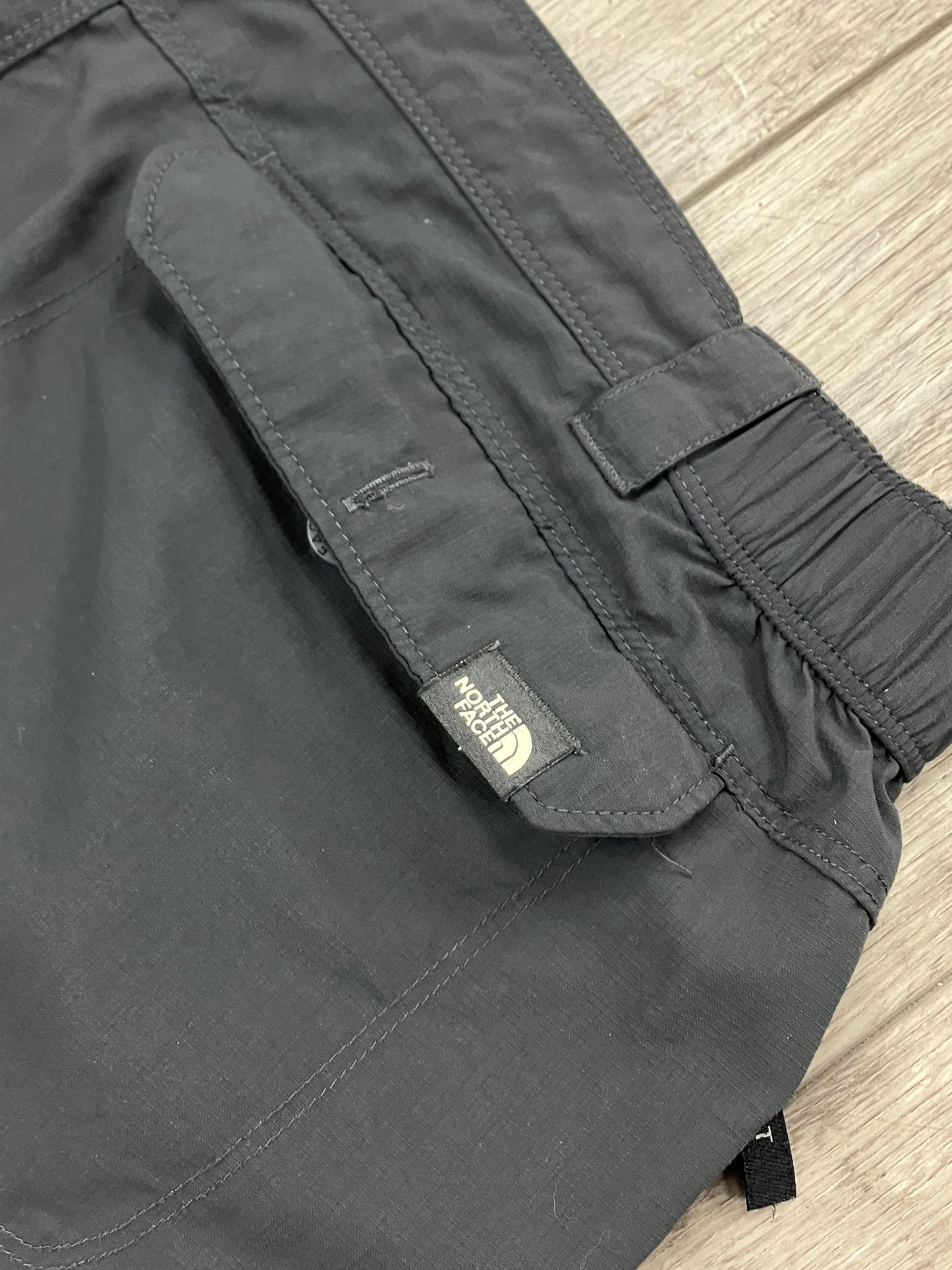 L-The North Face Grey Cargo Pants