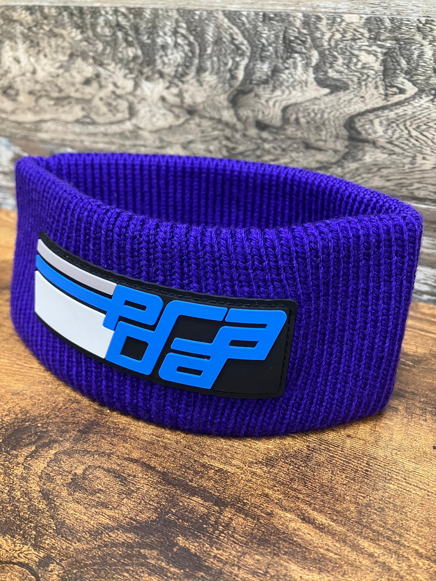 S-Prada Purple Knit Headband