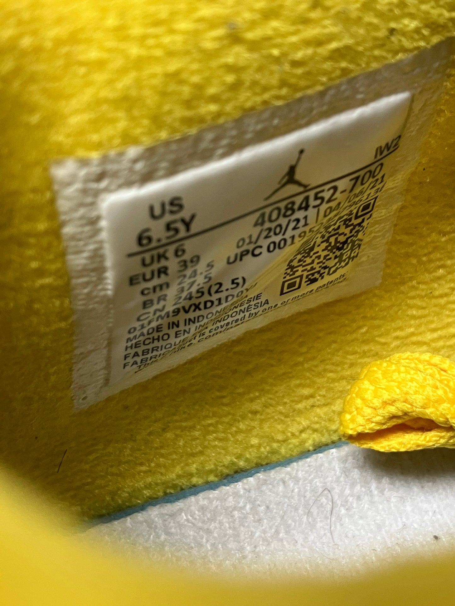 6.5Y-Air Jordan 4 Lightning