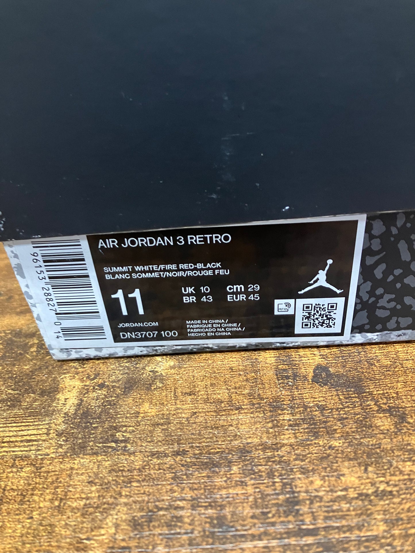 11-Jordan 3 Retro White Cement Reimagined