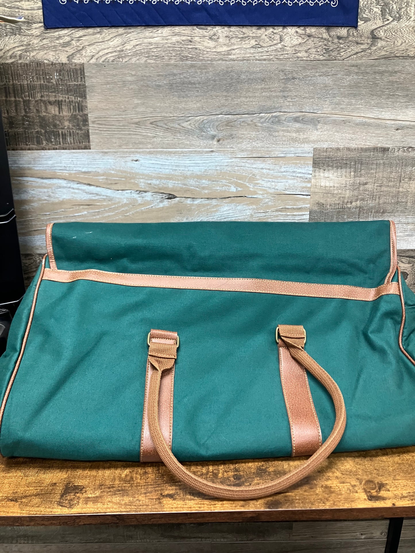 Polo Green Duffle Bag