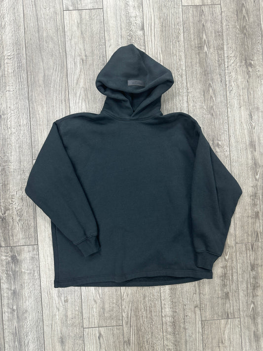 XS - FOG Essentials Black hoodie Fits oversized
