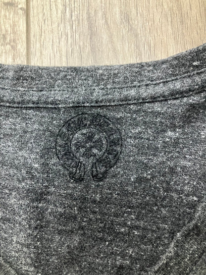 Chrome Hearts V-Neck Tee Size L Womens- S Mens