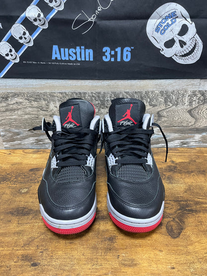 Air Jordan 4 Retro Bred Reimagined  9.5