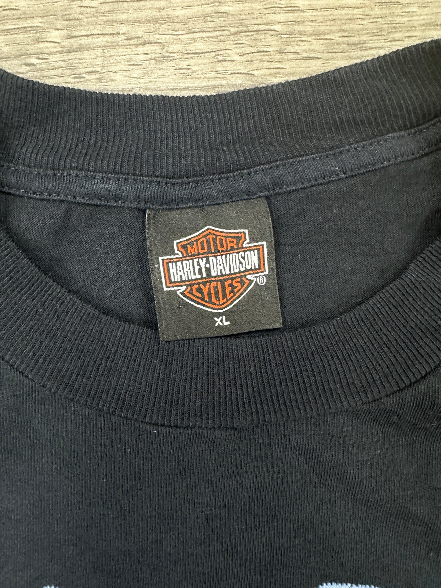 Harley Davidson blue eagle Size XL