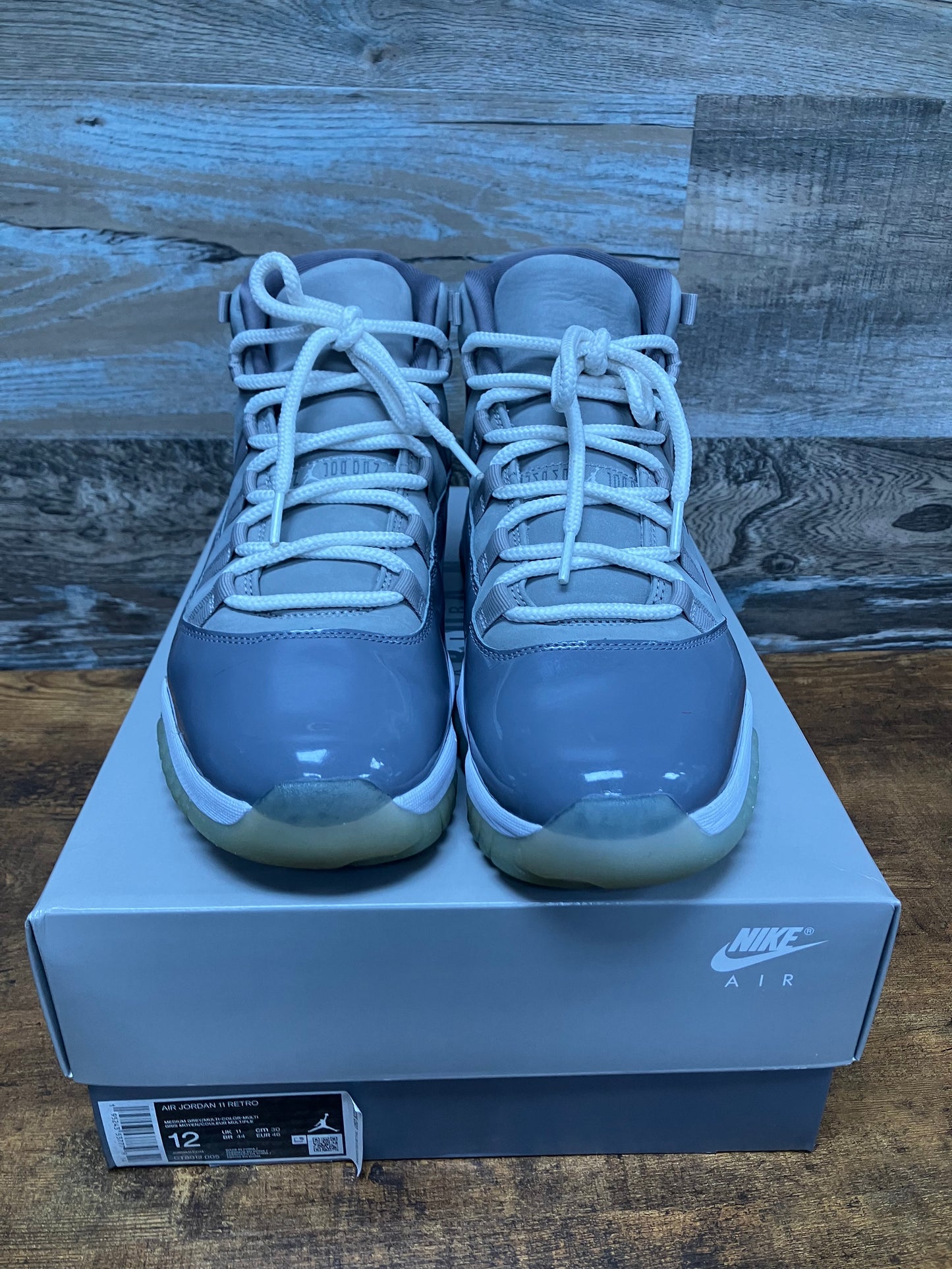 Jordan 11 Cool Grey Size 12
