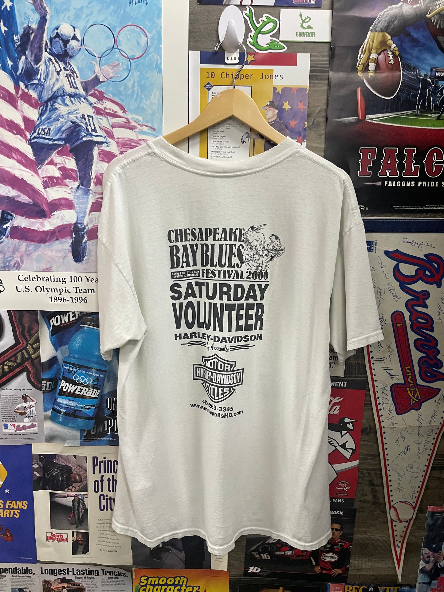 XL - Vtg  "Chesapeake Bay Blues Festival" Tee