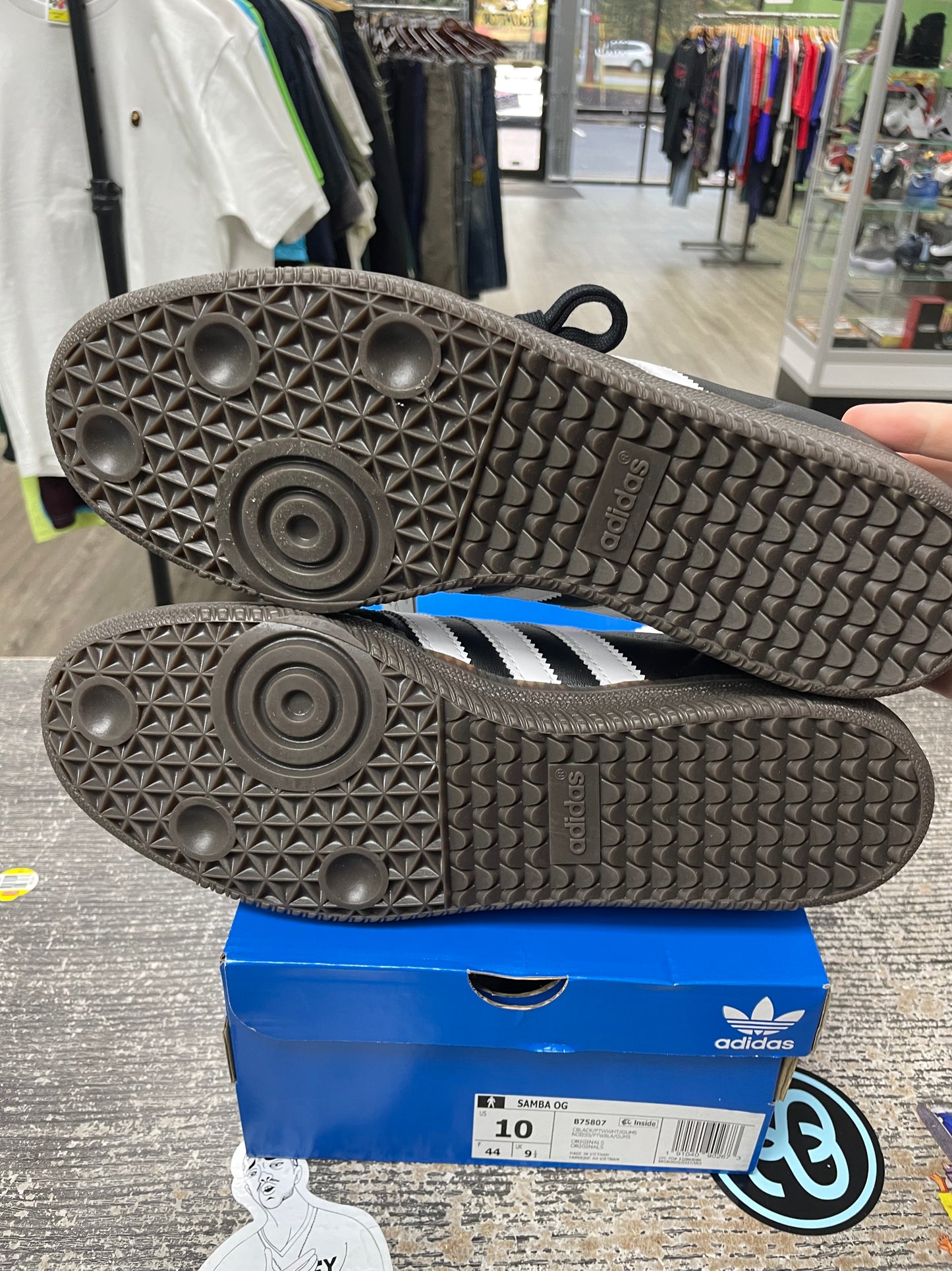 Adidas Samba Black Size 10