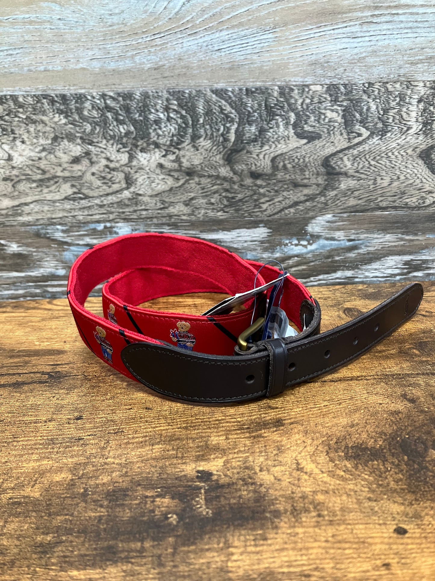 Polo holiday Bear Belt Size 34