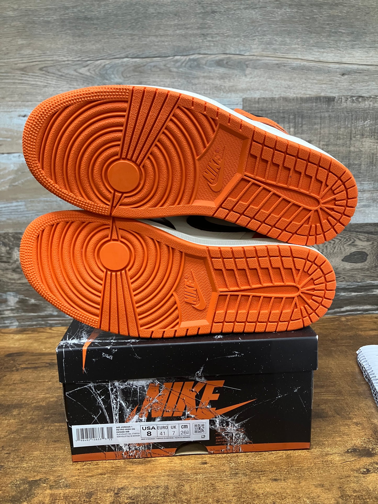 Jordan 1 High Shattered Backboard Size 8