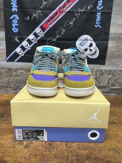 Jordan 4 Union Desert Moss Size 12