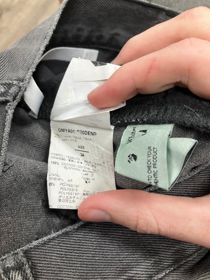 Off White Pocket Stripes Size 34