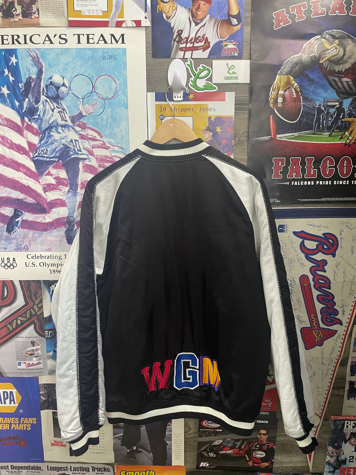 BAPE Shark Face Souvenir Bomber L