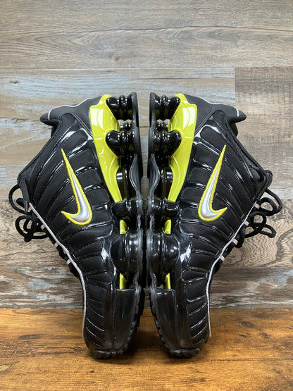 Nike Shox TL Black Dynamic Yellow 11.5