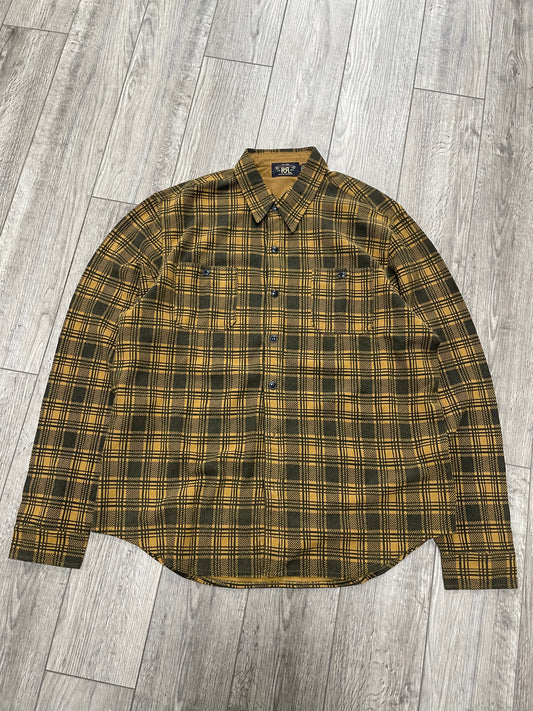 XXL-RRL Houston Workshirt Black/Gold