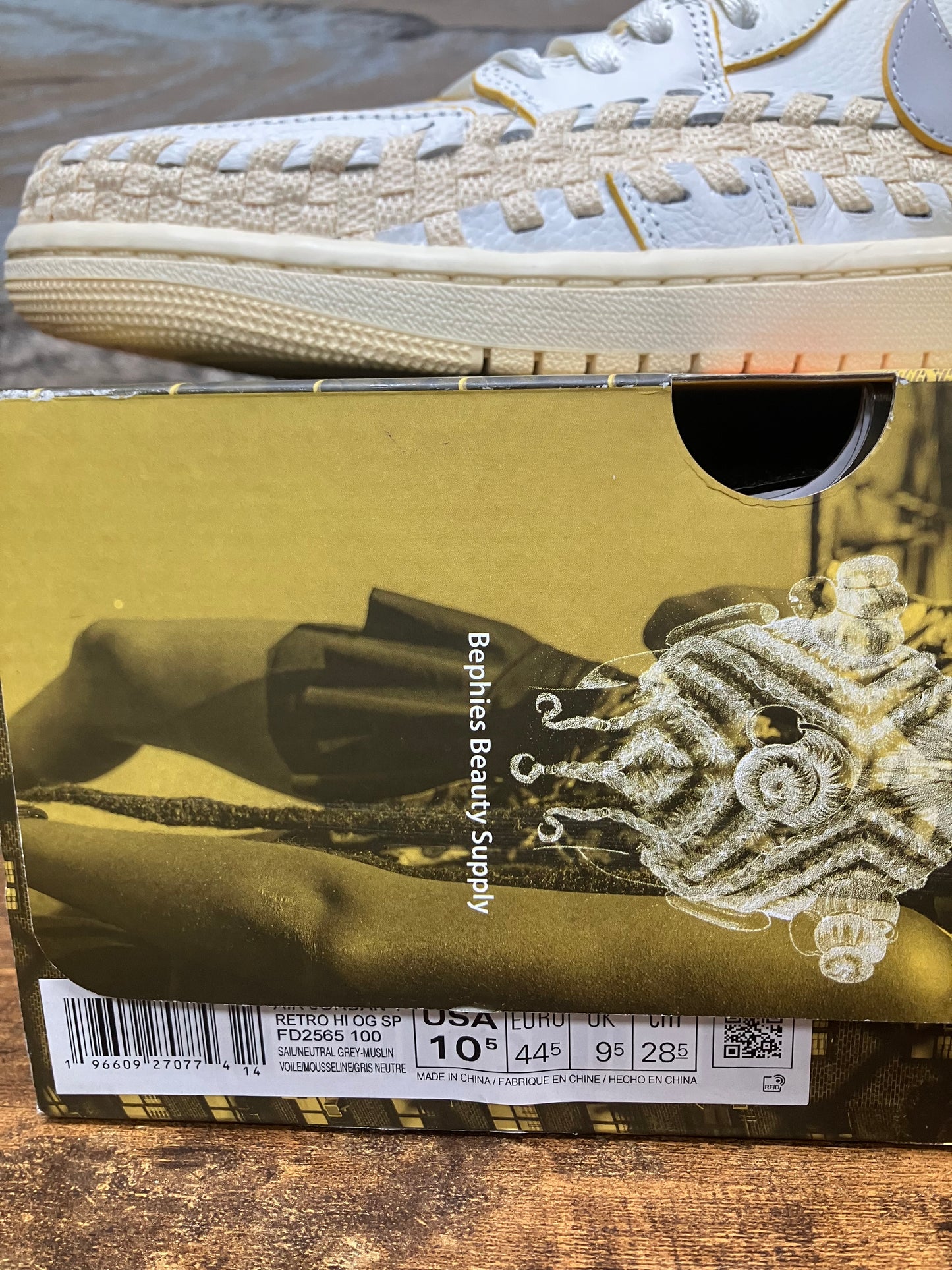 Size 10.5 - Union LA x Bephie's Beauty Supply x Air Jordan 1 Retro OG SP 'Summer