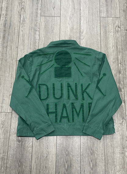 L - Nina Chanel Abney X Jordan Jacket Green