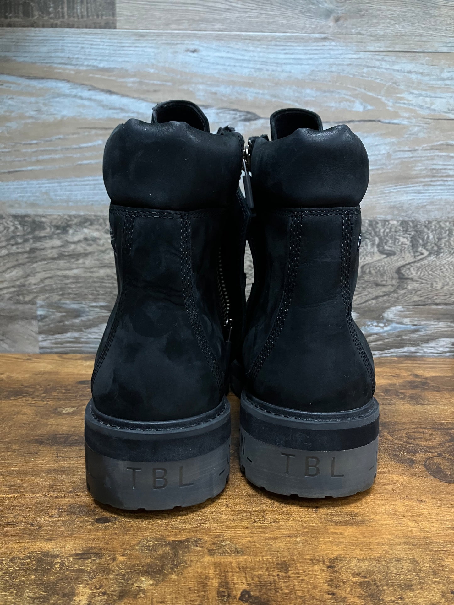 10- Timberland x A-COLD-WALL\* 6-Inch Side Zip Boot in the "Jet Black"