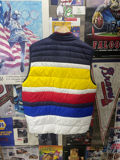 L - Polo Ralph Lauren Striped Packable Down Vest