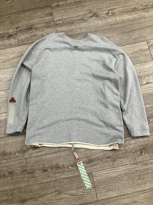 Off White Checkered Crewneck Size Medium