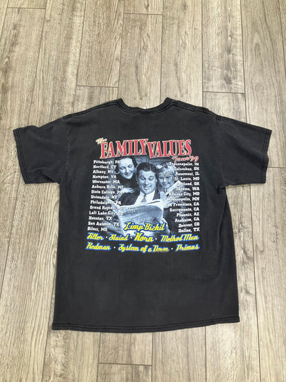 XL -  Vtg 1999 Family Values Tour black T-shirt