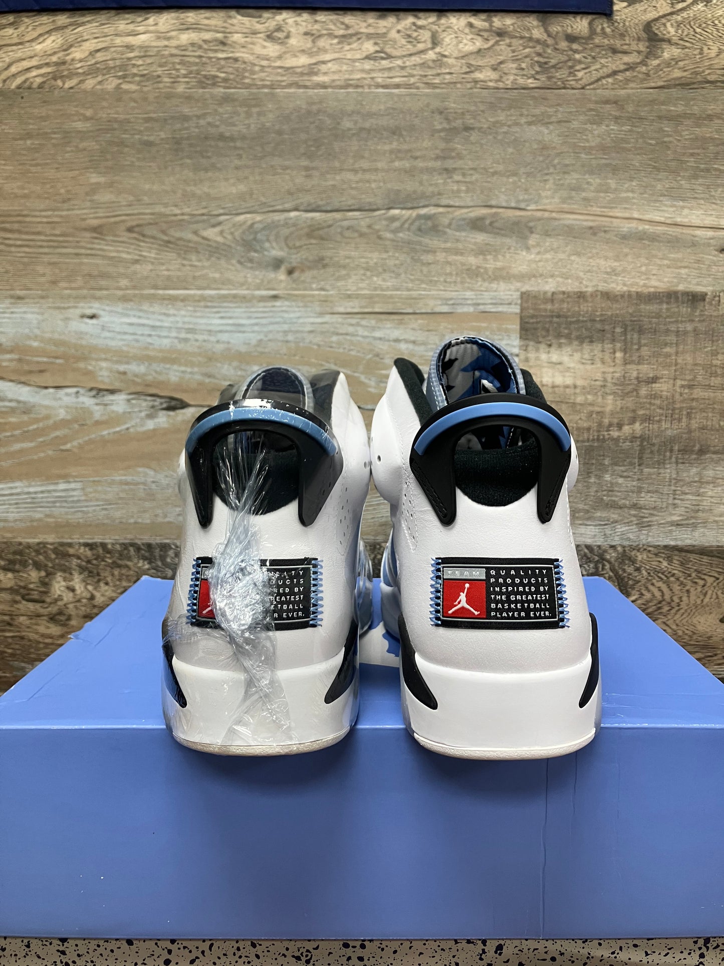 12-Air Jordan 6 Retro UNC Blue