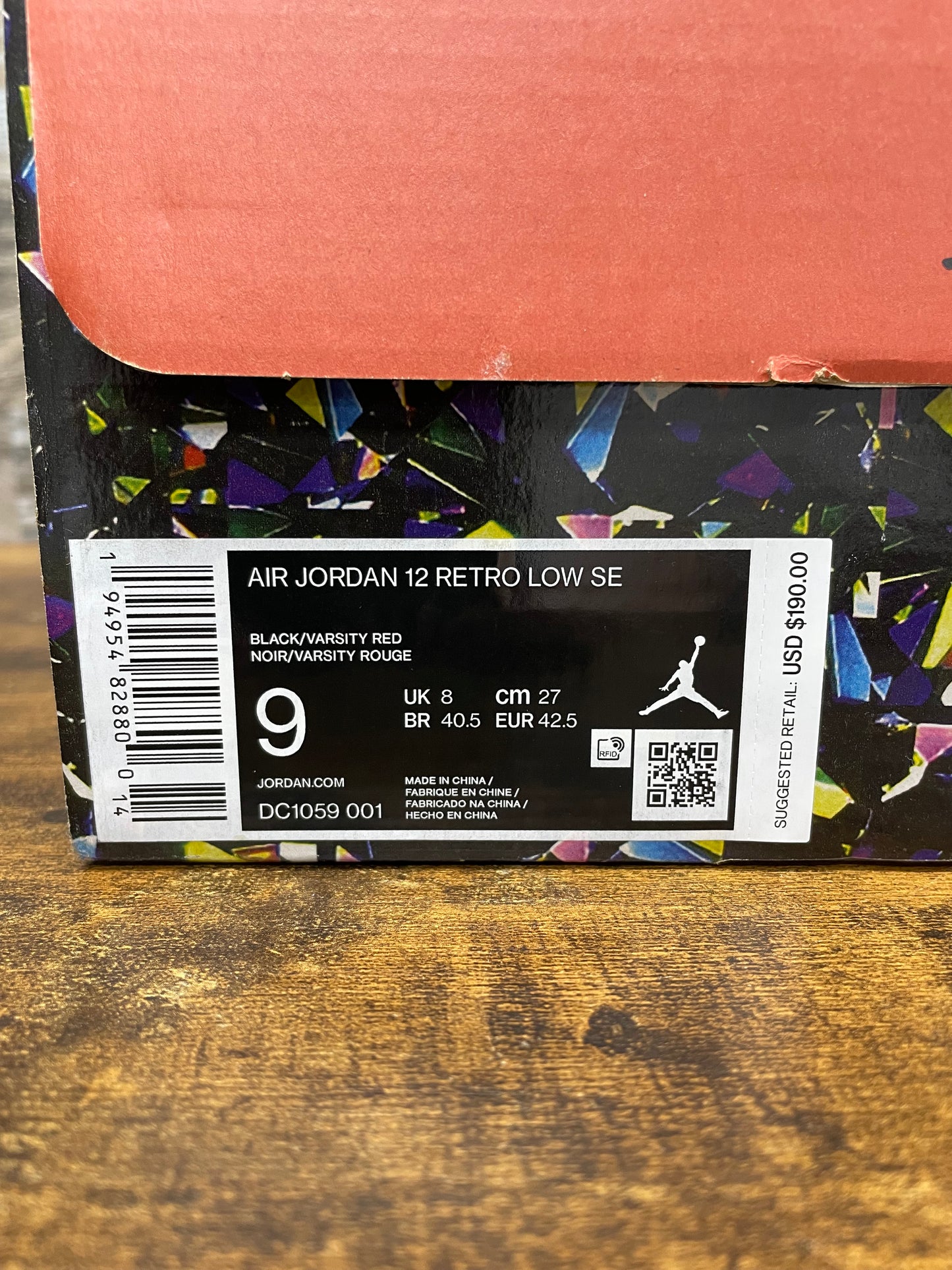 9 - Nike Air Jordan 12 Retro Low SE "Super Bowl LV"