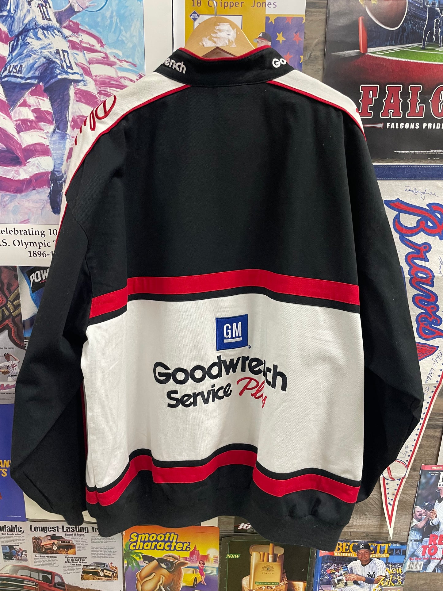 XXL - Vtg 1990s Chase Authentics Dale Earnhardt Sr. NASCAR racing jacket.