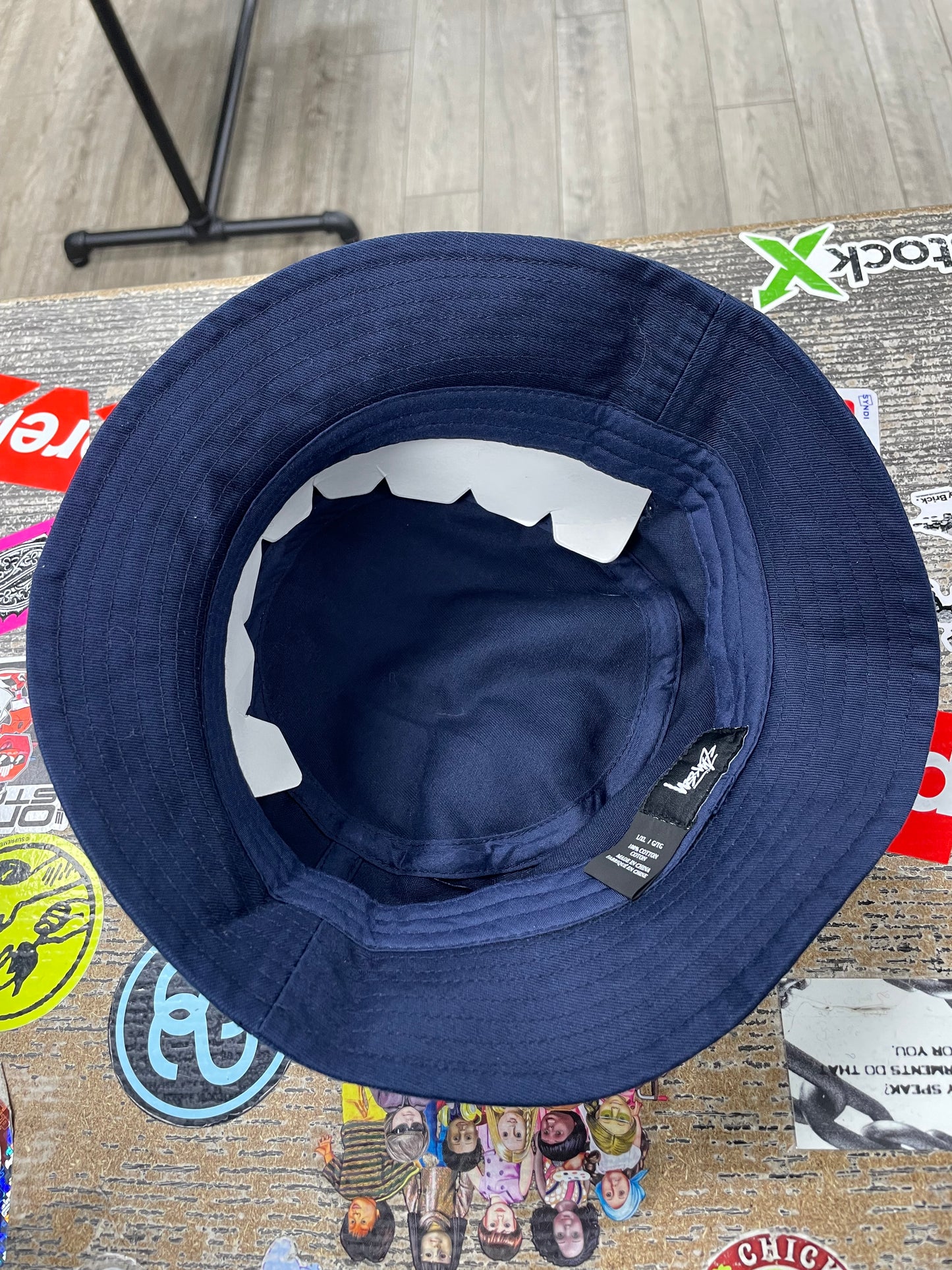 Stussy Bucket Hat Navy New