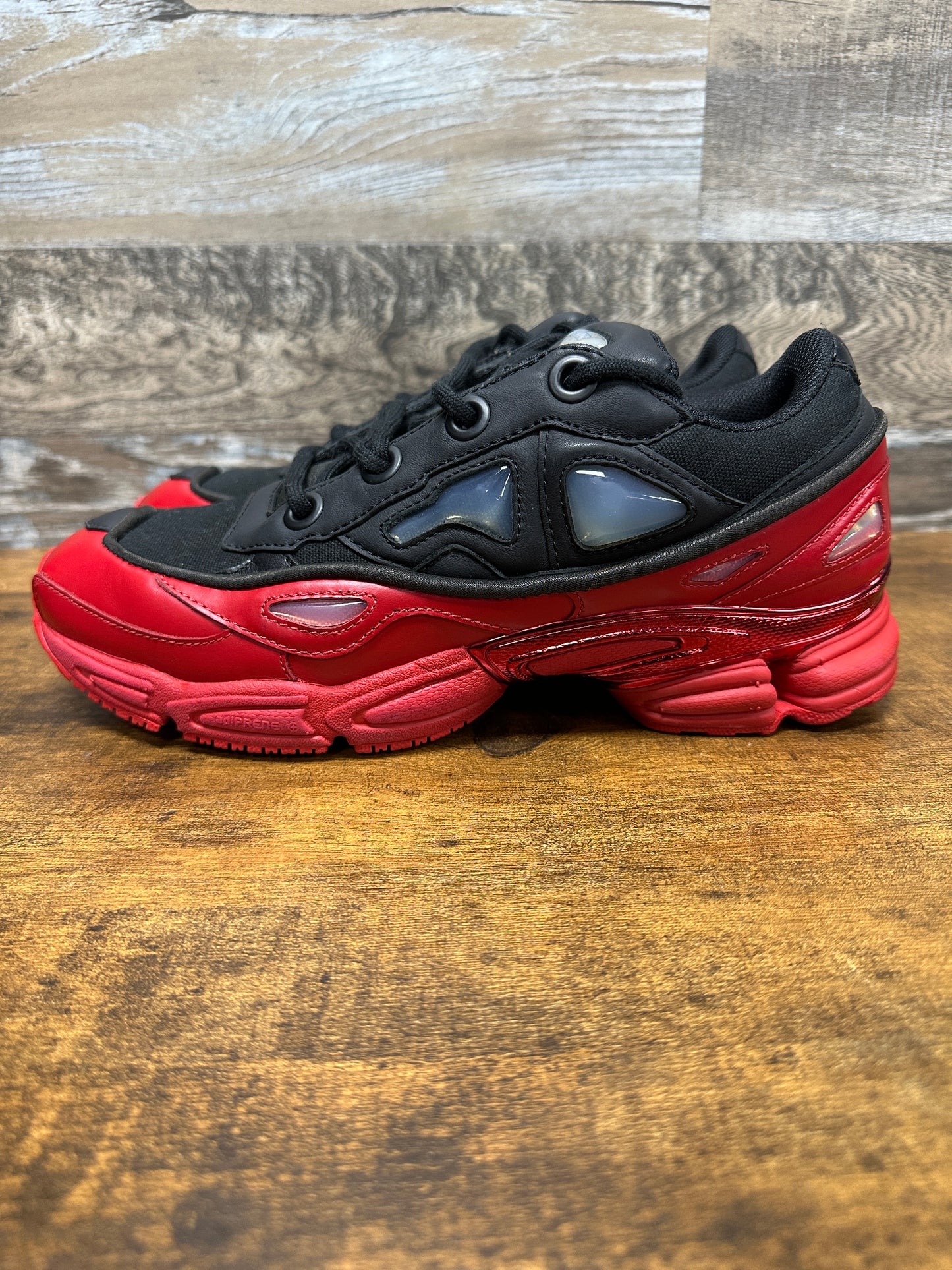 8 - Adidas RAF Simon’s Red/Black